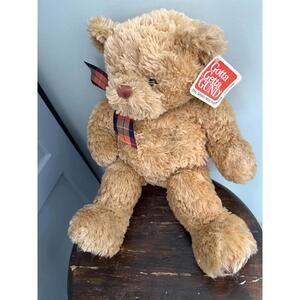 Vintage Gund My Name is Plaid Teddy Bear